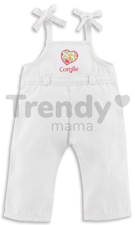 Oblečenie Overalls White Ma Corolle pre 36 cm bábiku od 4 rokov