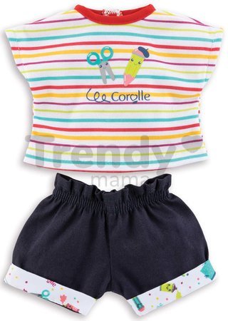 Oblečenie T-shirt & Shorts Little Artist Ma Corolle pre 36 cm bábiku od 4 rokov