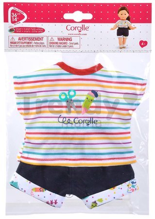 Oblečenie T-shirt & Shorts Little Artist Ma Corolle pre 36 cm bábiku od 4 rokov