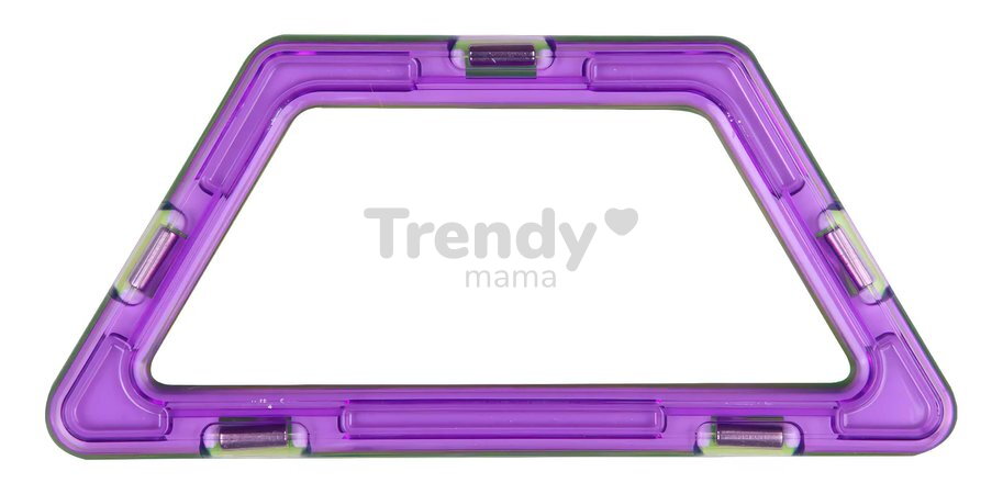 Rozšírenie k magnetickej stavebnici Lichobežník Trapezoid Set Magformers 12 dielov