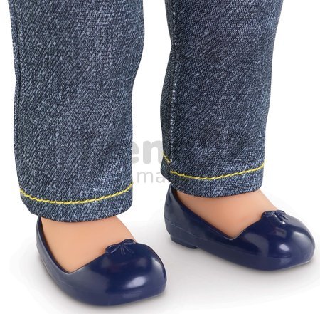 Topánky Ballerines Navy Blue Ma Corolle pre 36 cm bábiku od 4 rokov