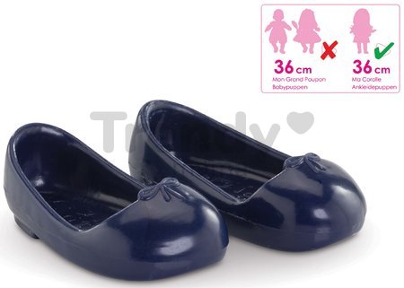 Topánky Ballerines Navy Blue Ma Corolle pre 36 cm bábiku od 4 rokov