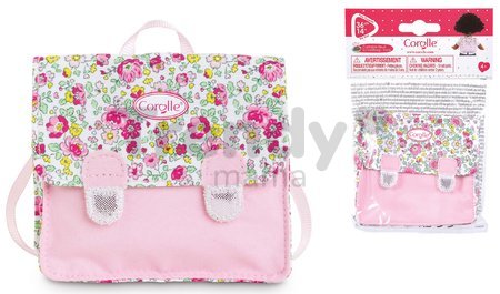 Školská aktovka School Bag Floral Ma Corolle pre 36 cm bábiku od 4 rokov
