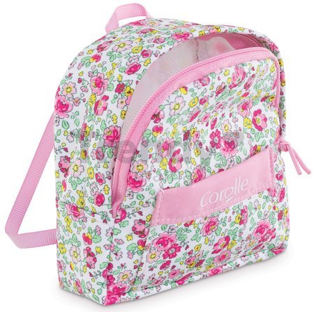 Batoh Backpack Floral Ma Corolle pre 36 cm bábiku od 4 rokov