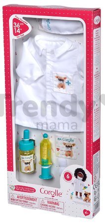 Zverolekárska súprava Veterinary Play Kit Ma Corolle pre 36 cm bábiku 6 doplnkov od 4 rokov