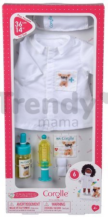 Zverolekárska súprava Veterinary Play Kit Ma Corolle pre 36 cm bábiku 6 doplnkov od 4 rokov