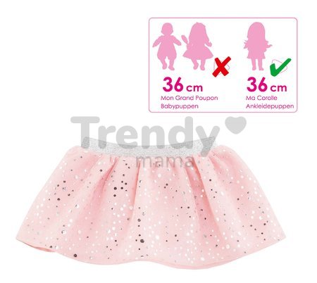 Oblečenie Skirt Party Night Ma Corolle pre 36 cm bábiku od 4 rokov