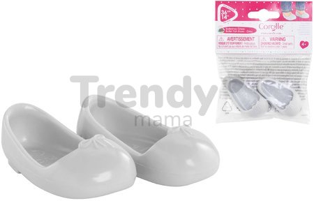 Topánky balerínky Ballerines Gray Ma Corolle pre 36 cm bábiku od 4 rokov