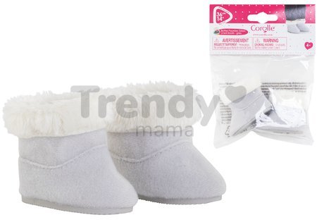 Topánky Lined Boots Gray Ma Corolle pre 36 cm bábiku od 4 rokov