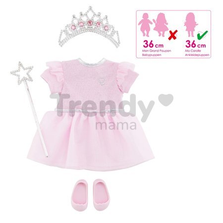 Oblečenie Princess & Accessories Set Ma Corolle pre 36 cm bábiku od 4 rokov