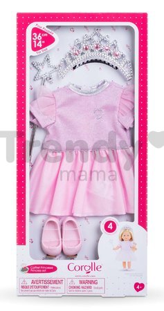 Oblečenie Princess & Accessories Set Ma Corolle pre 36 cm bábiku od 4 rokov