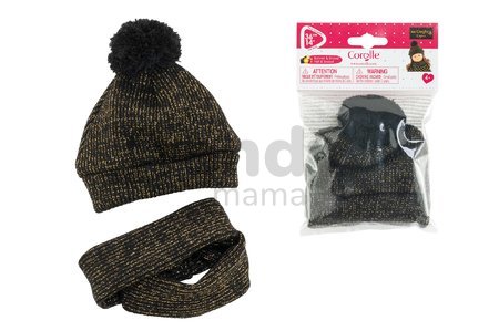 Čiapka a šál Hat & Snood Couture Ma Corolle pre 36 cm bábiku od 4 rokov