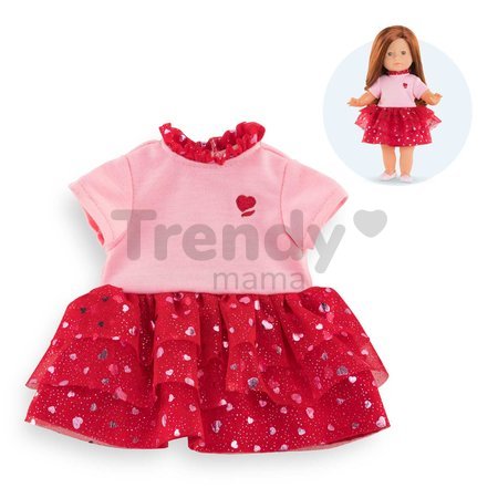Oblečenie Dress Heart Petals Ma Corolle pre 36 cm bábiku od 4 rokov