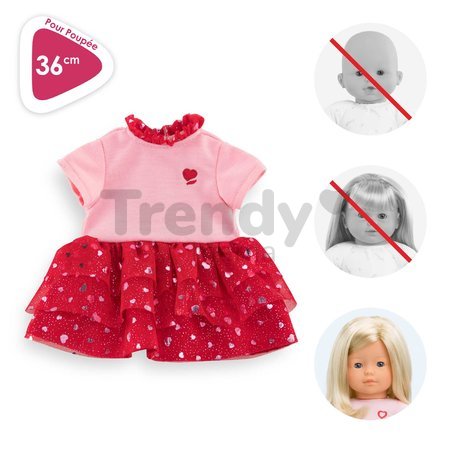 Oblečenie Dress Heart Petals Ma Corolle pre 36 cm bábiku od 4 rokov
