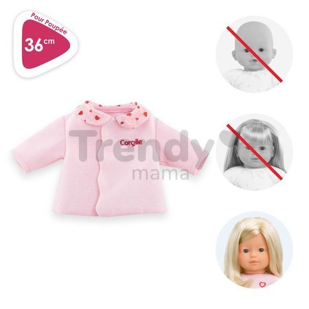 Oblečenie Coat Heart Petals Ma Corolle pre 36 cm bábiku od 4 rokov