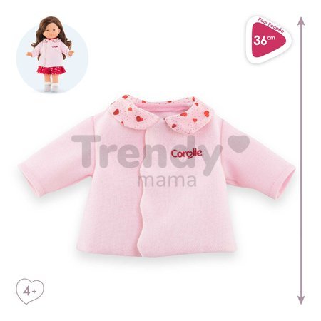 Oblečenie Coat Heart Petals Ma Corolle pre 36 cm bábiku od 4 rokov