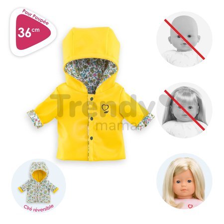Oblečenie Raincoat Reversible Ma Corolle pre 36 cm bábiku od 4 rokov