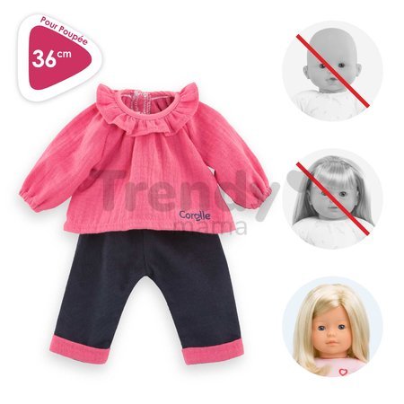 Oblečenie Pink Blouse & Pants Ma Corolle pre 36 cm bábiku od 4 rokov