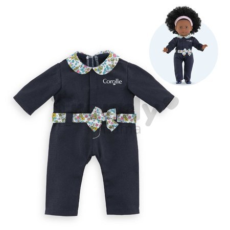 Oblečenie Jumpsuit Navy Blue Ma Corolle pre 36 cm bábiku od 4 rokov