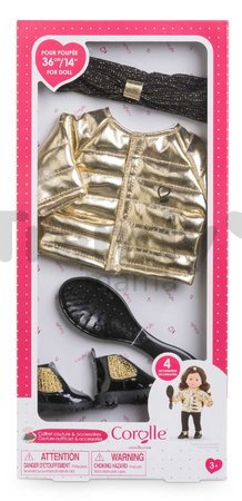 Súprava oblečenia pre bábiku Couture Outfits Set and Accessories Ma Corolle 4 doplnky pre 36 cm bábiku