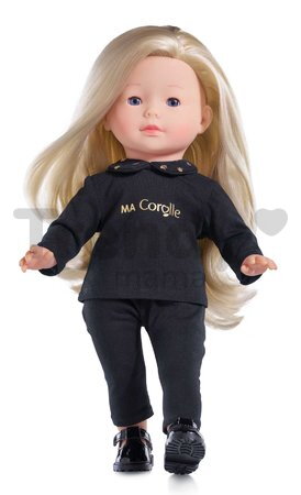 Tričko pre bábiku Black & Gold T-shirt Ma Corolle pre 36 cm bábiku