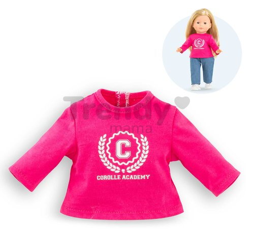 Tričko pre bábiku T-shirt Corolle Academy Ma Corolle pre 36 cm bábiku