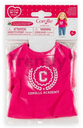 Tričko pre bábiku T-shirt Corolle Academy Ma Corolle pre 36 cm bábiku