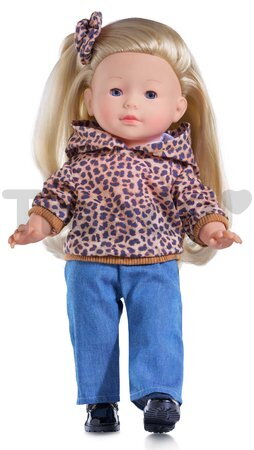 Mikina s kapucňou pre bábiku Leopard Sweater Ma Corolle pre 36 cm bábiku