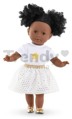 Tričko a sukňa pre bábiku Top & Skirt Set Ivory & Gold Ma Corolle pre 36 cm bábiku
