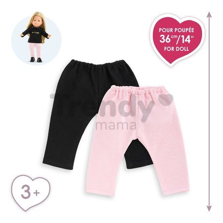 Legíny pre bábiku Leggings Set Ma Corolle 2 kusy pre 36 cm bábiku