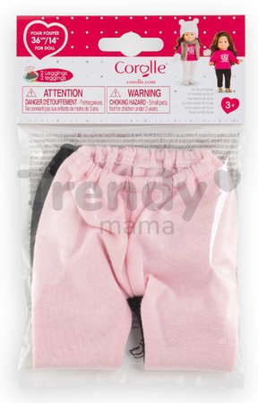 Legíny pre bábiku Leggings Set Ma Corolle 2 kusy pre 36 cm bábiku