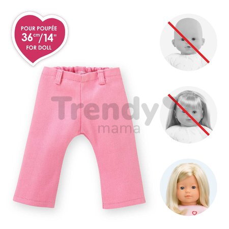 Džínsy pre bábiku Pink Jeans Ma Corolle pre 36 cm bábiku