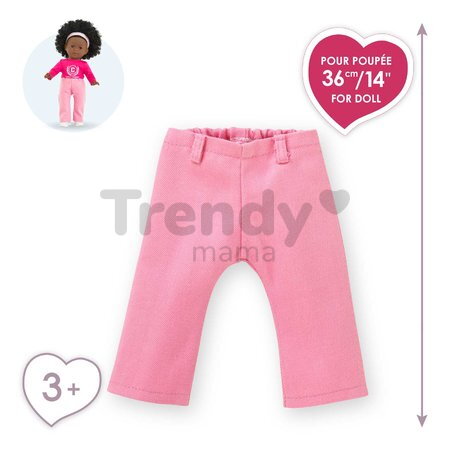 Džínsy pre bábiku Pink Jeans Ma Corolle pre 36 cm bábiku