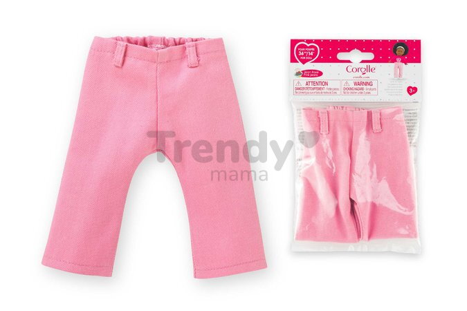 Džínsy pre bábiku Pink Jeans Ma Corolle pre 36 cm bábiku