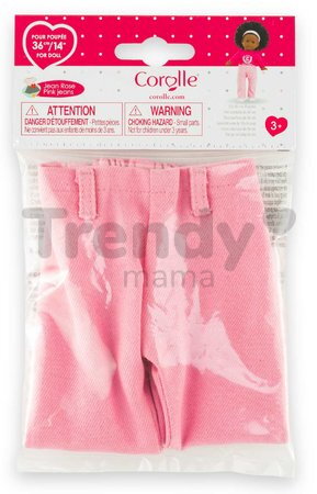 Džínsy pre bábiku Pink Jeans Ma Corolle pre 36 cm bábiku
