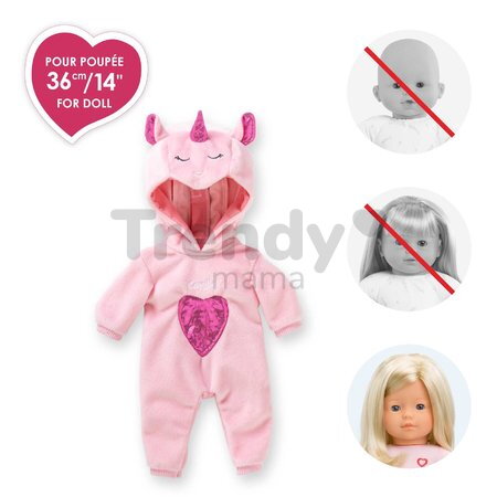 Pyžamo pre bábiku Pink Unicorn Pajamas Ma Corolle pre 36 cm bábiku