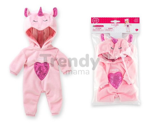 Pyžamo pre bábiku Pink Unicorn Pajamas Ma Corolle pre 36 cm bábiku
