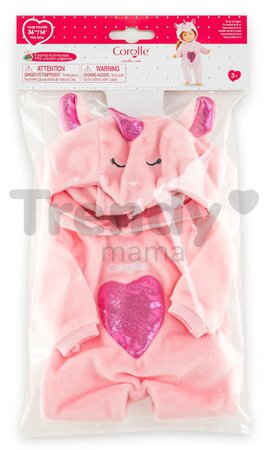 Pyžamo pre bábiku Pink Unicorn Pajamas Ma Corolle pre 36 cm bábiku