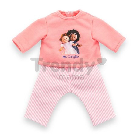 Pyžamo pre bábiku Pink Pajamas Ma Corolle pre 36 cm bábiku