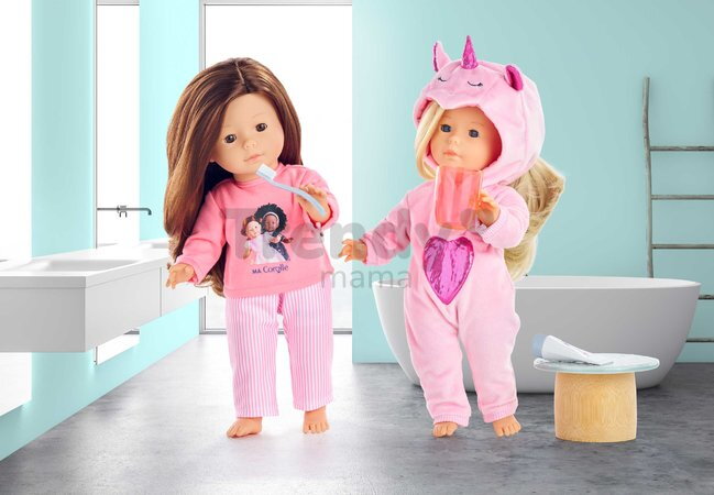 Pyžamo pre bábiku Pink Pajamas Ma Corolle pre 36 cm bábiku