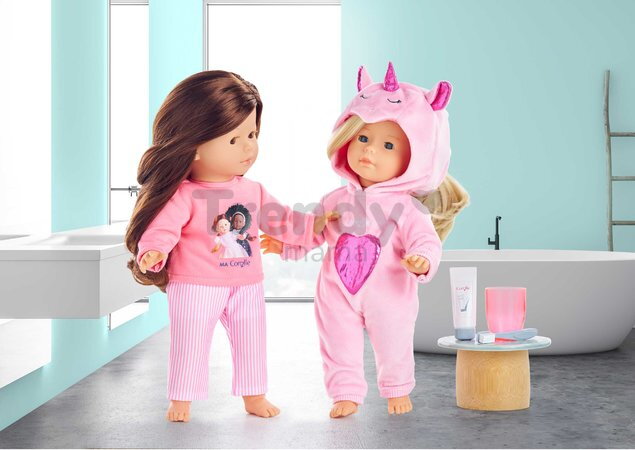 Pyžamo pre bábiku Pink Pajamas Ma Corolle pre 36 cm bábiku