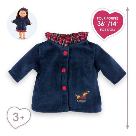 Kabát pre bábiku Coat Corolle Holidays Ma Corolle pre 36 cm bábiku