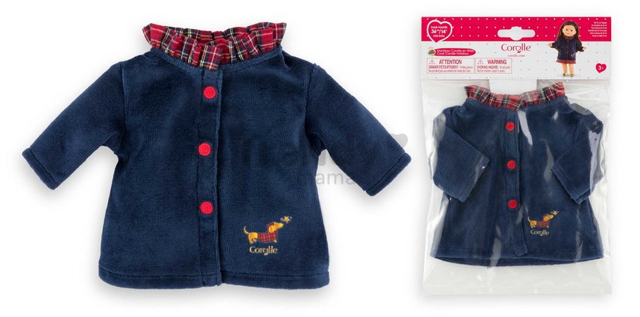 Kabát pre bábiku Coat Corolle Holidays Ma Corolle pre 36 cm bábiku