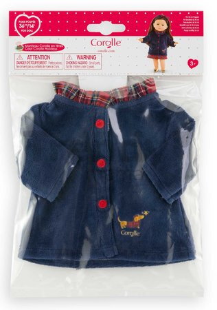 Kabát pre bábiku Coat Corolle Holidays Ma Corolle pre 36 cm bábiku