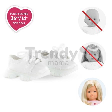 Tenisky pre bábiku White Sneakers Ma Corolle pre 36 cm bábiku
