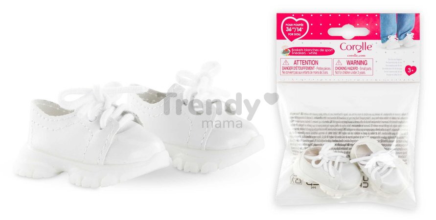 Tenisky pre bábiku White Sneakers Ma Corolle pre 36 cm bábiku