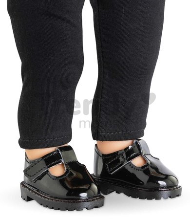 Topánky pre bábiku Black Varnish Babies Ma Corolle pre 36 cm bábiku