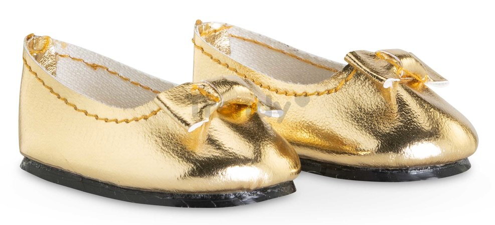 Balerínky pre bábiku Gold Ballet Flat Shoes Ma Corolle pre 36 cm bábiku