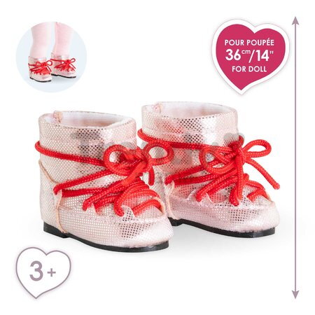 Čižmy pre bábiku Pink Snow Boots Ma Corolle pre 36 cm bábiku