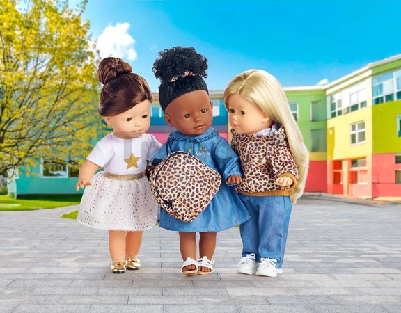 Batoh pre bábiku Backpack Leopard Ma Corolle pre 36 cm bábiku